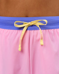 Woman wearing Accelerate 3" High-Rise Running Short - Ultra Pink-Tech Department | Model:Bianca | Size:S | Thumbnail Index: 14