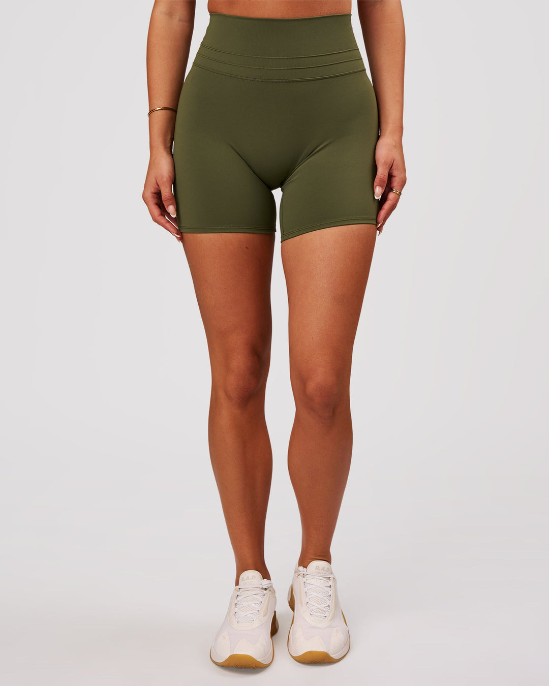Luxe V-Contour High-Rise 6" Short - Pure Olive - view 7