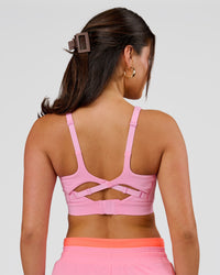 Woman wearing Vision Sports Bra - Pink Rose | Model:Bianca | Size:S | Thumbnail Index: 1