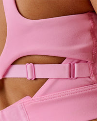 Woman wearing Vision Sports Bra - Pink Rose | Model:Bianca | Size:S | Thumbnail Index: 4