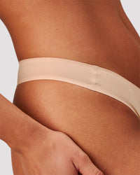 Woman wearing Zero Thong 2pk - Frappe | Model:Bianca | Size:S | Thumbnail Index: 12