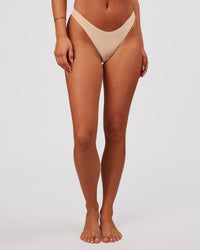 Woman wearing Zero Thong 2pk - Frappe | Model:Bianca | Size:S | Thumbnail Index: 5
