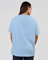 Woman wearing VS6 1% Better Fathers Day FLXCotton Oversized Tee - Open Air | Model:Jess | Size:S | Thumbnail Index: 11