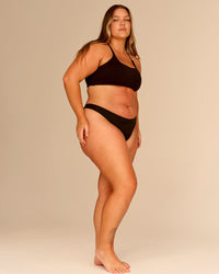 Woman wearing Zero Brief 2pk - Black | Model:Ella | Size:XL | Thumbnail Index: 10