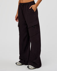 Woman wearing Endeavour Cargo Pant - Black | Model:Charli | Size:XS | Thumbnail Index: 0