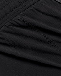 Woman wearing Accelerate Synergy 3" Running Short Short - Black-Black | Model:Issy | Size:XS | Thumbnail Index: 11
