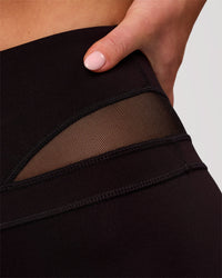 Woman wearing Dare High-Rise Full Length Legging - Black | Model:Issy | Size:XS | Thumbnail Index: 5