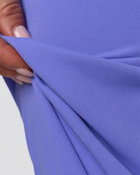 Woman wearing Elixir High-Rise Petite Pant - Bluebell | Model:Issy | Size:XS | Thumbnail Index: 12