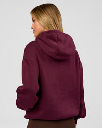 Go-To Oversized Hoodie - Cherry Lacquer | Thumbnail Index: 2