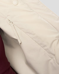 Woman wearing Go-To Puffer Jacket - Shale Beige | Model:Izzy | Size:XS