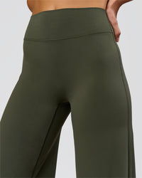 Woman wearing Elixir High-Rise Tall Pant - Pure Olive | Model:Taneisha | Size:XS | Thumbnail Index: 8
