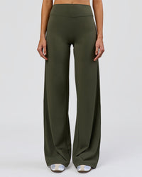 Woman wearing Elixir High-Rise Tall Pant - Pure Olive | Model:Taneisha | Size:XS | Thumbnail Index: 10