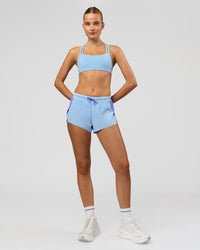 Woman wearing Velocity Sports Bra - Open Air | Model:Taneisha | Size:XS | Thumbnail Index: 4