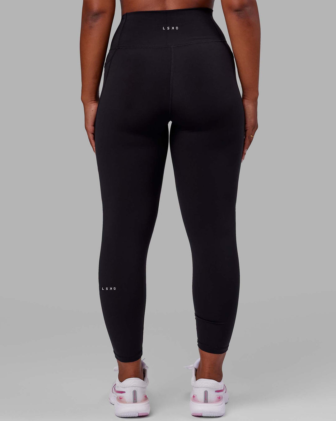 Fusion Full Length Leggings with Pockets - Black