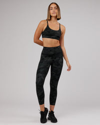 Elixir Ultra High-Rise 7/8 Legging - Black Camo