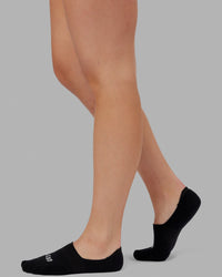 Performance No Show Socks 3 Pack - Black