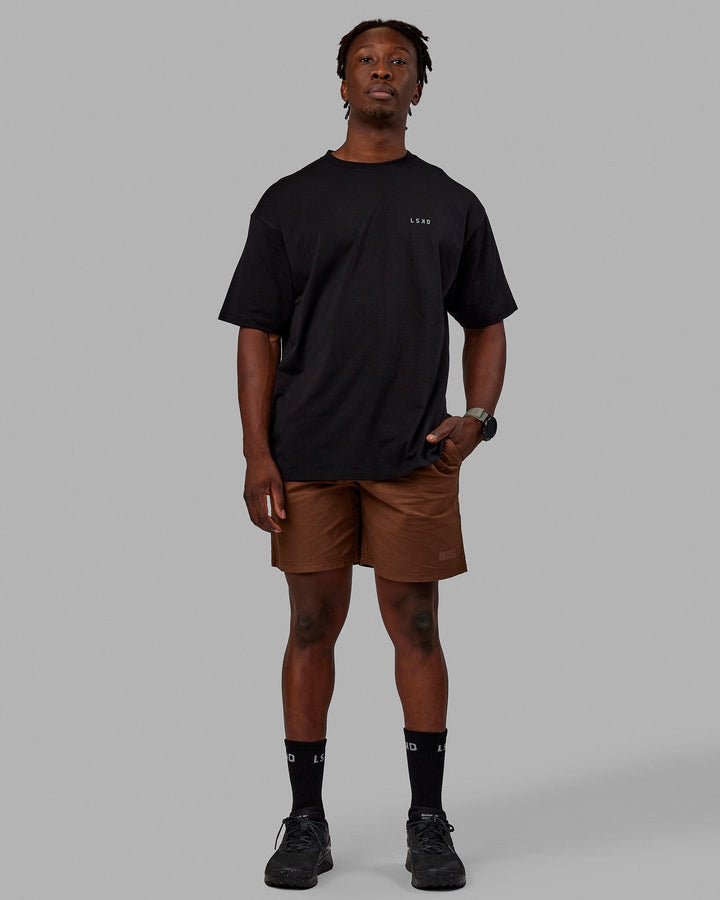 Man wearing Daily Shorts - Cappuccino
