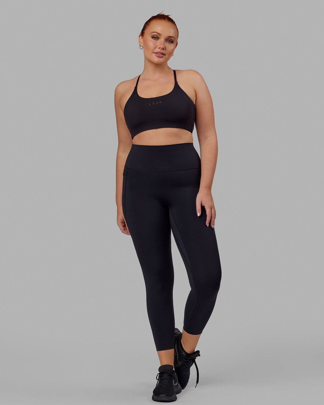 Elixir 7/8 Length Leggings With Pockets - Black