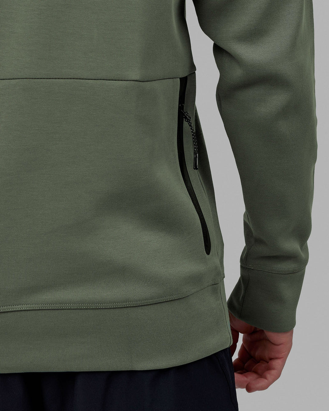 Athlete ForgedFleece Zip Up Hoodie - Dark Forest