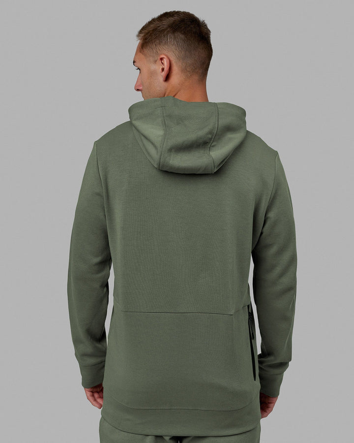 Athlete ForgedFleece Zip Up Hoodie - Dark Forest
