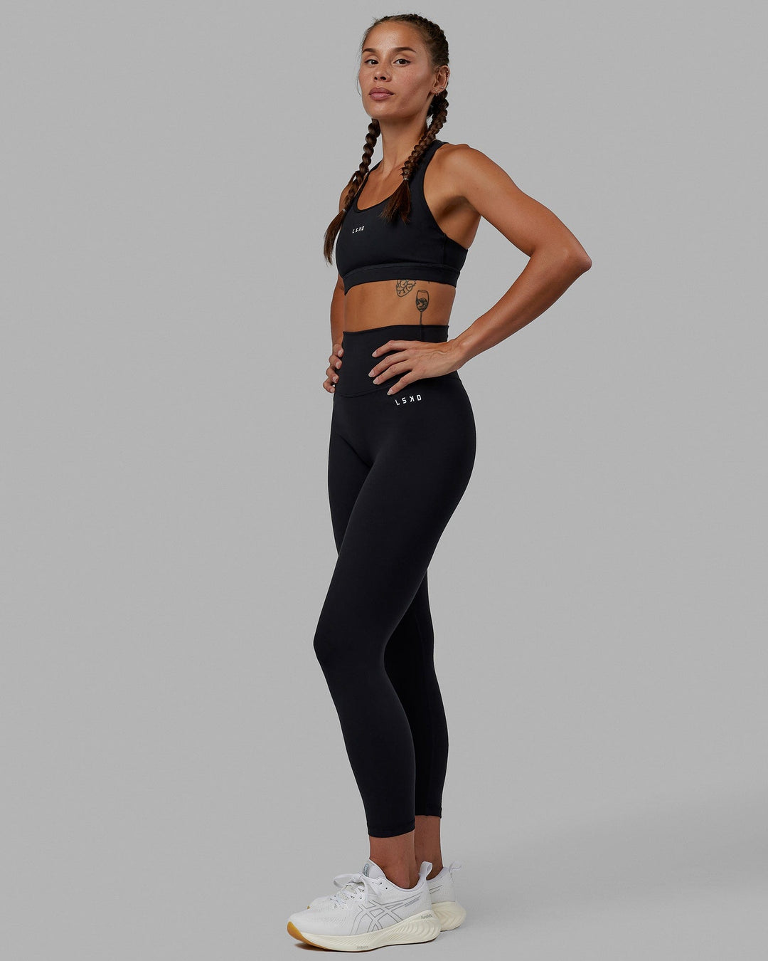 Base 2.0 7/8 Length Leggings - Black