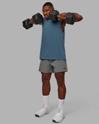 Base FLXCotton Tank - Elemental Blue