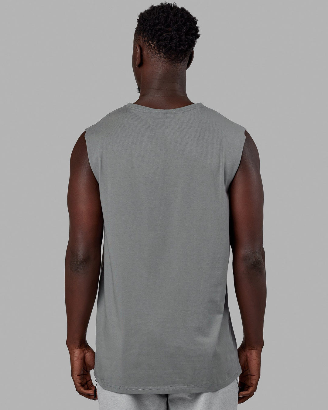 Base FLXCotton Tank - Graphite