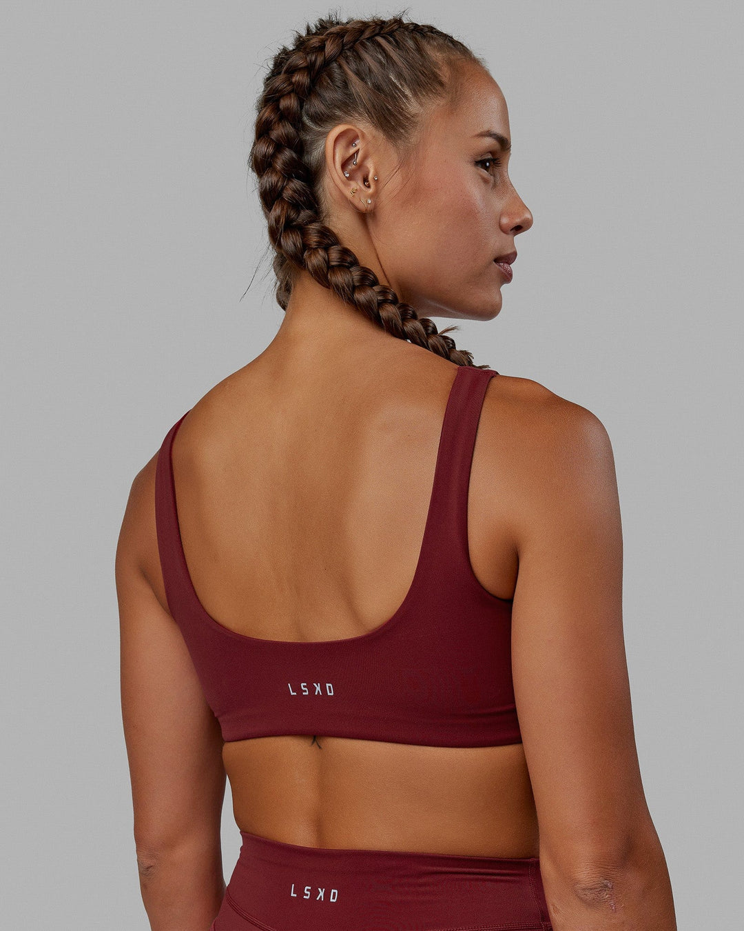 Elevation Sports Bra - Cranberry
