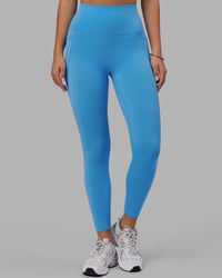 Elixir Ultra High-Rise 7/8 Legging Pockets - Azure Blue