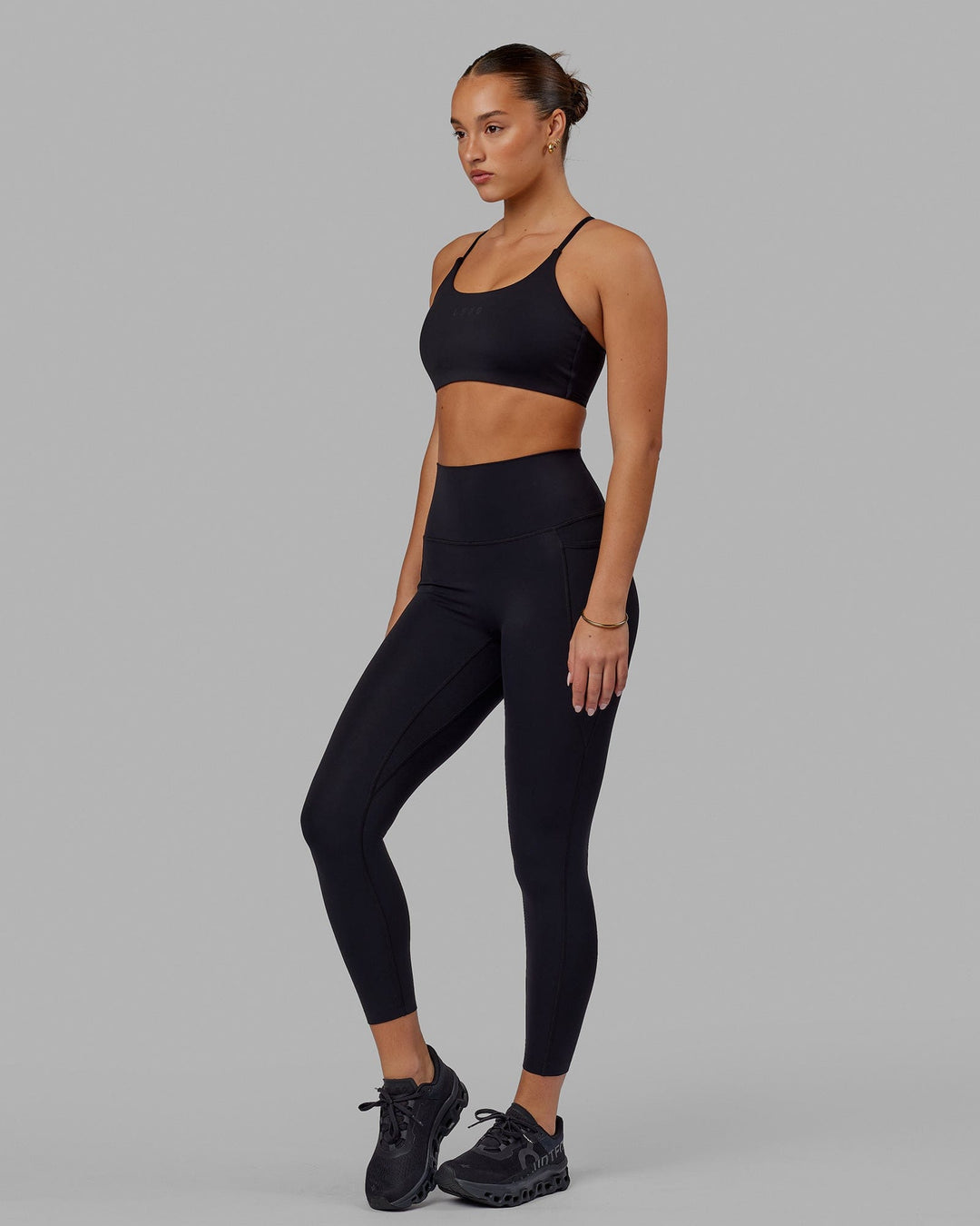 Elixir 7/8 Length Leggings With Pockets - Black