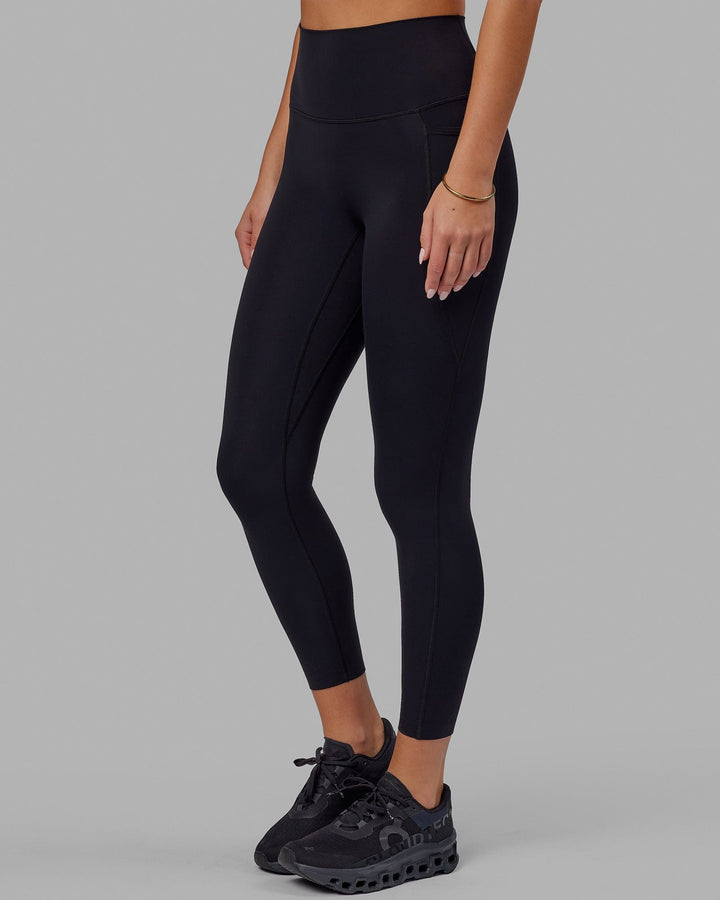 Elixir 7/8 Length Leggings With Pockets - Black
