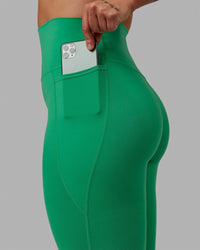 Elixir Ultra High-Rise Full Length Legging Pockets - Holly Green