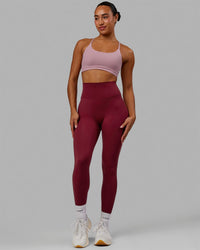 Elixir Ultra High-Rise Full Length Legging - Cranberry