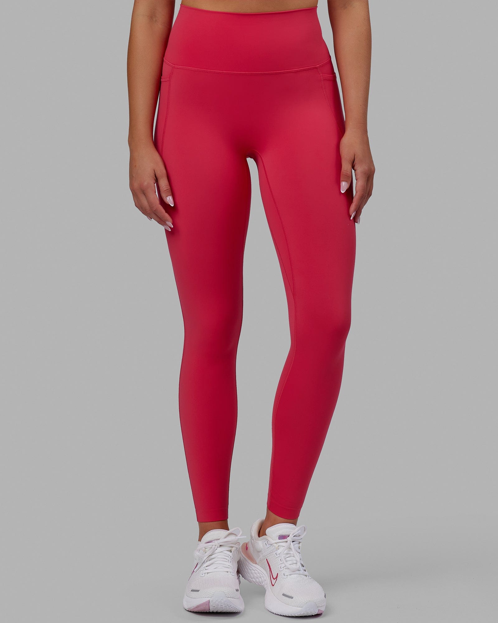 Elixir Ultra High-Rise Full Length Legging Pockets - Raspberry