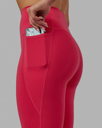 Elixir Ultra High-Rise Full Length Legging Pockets - Raspberry