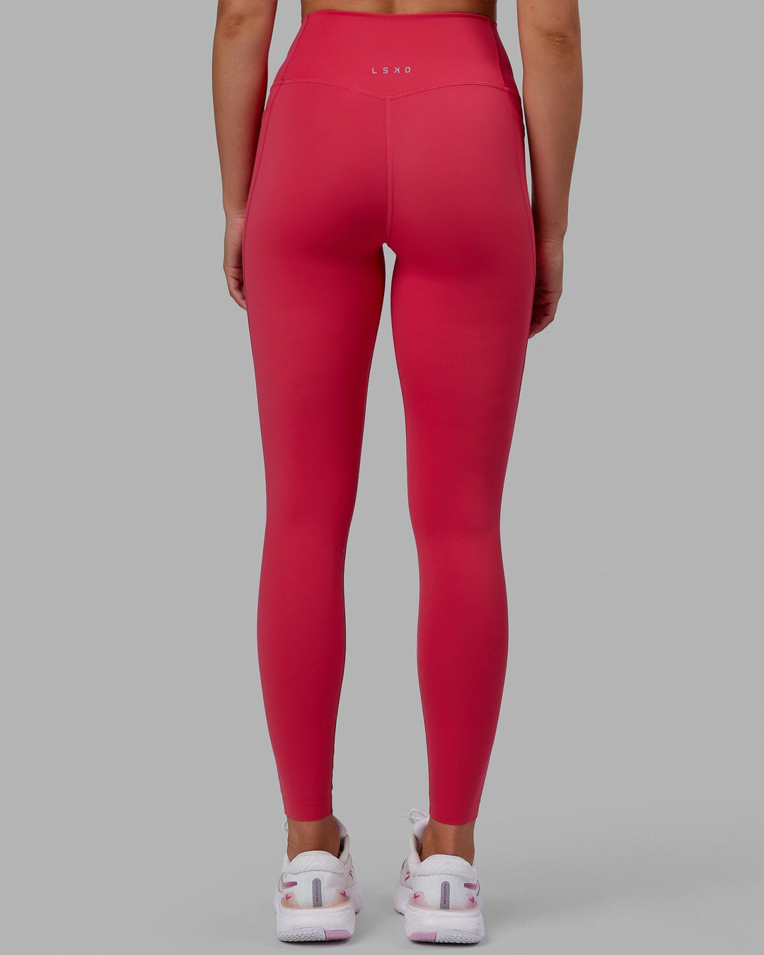 Elixir Ultra High-Rise Full Length Legging Pockets - Raspberry
