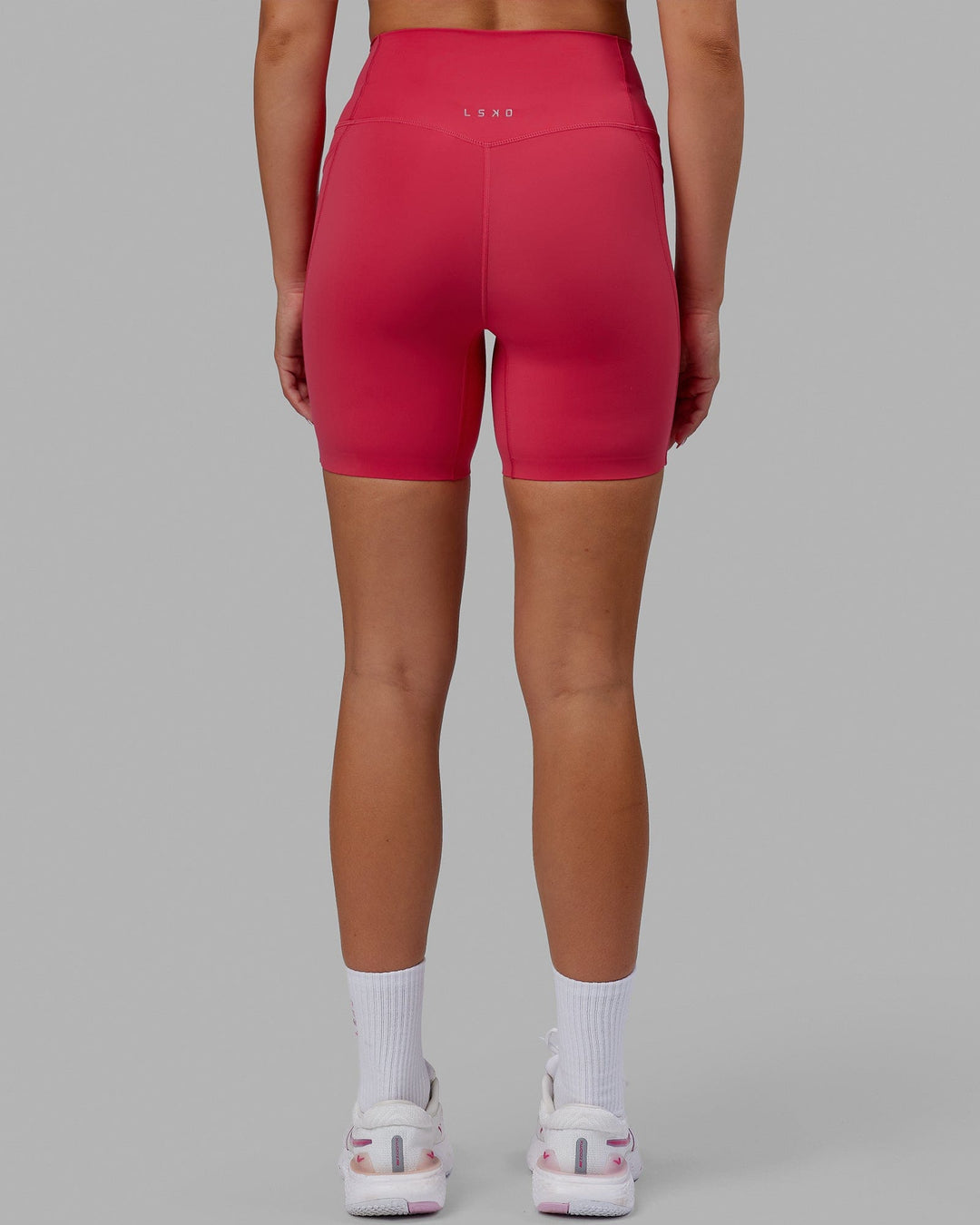 Elixir Ultra High-Rise 6" Short Pockets - Raspberry
