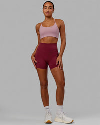 Elixir Ultra High-Rise 4" Short - Cranberry