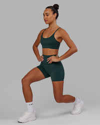 Elixir Ultra High-Rise 4" Short - Vital Green