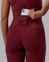 Enhance Ultra High-Rise Tall Legging - Cranberry