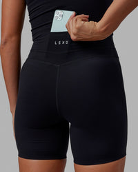 Enhance Ultra High-Rise 6" Short - Black