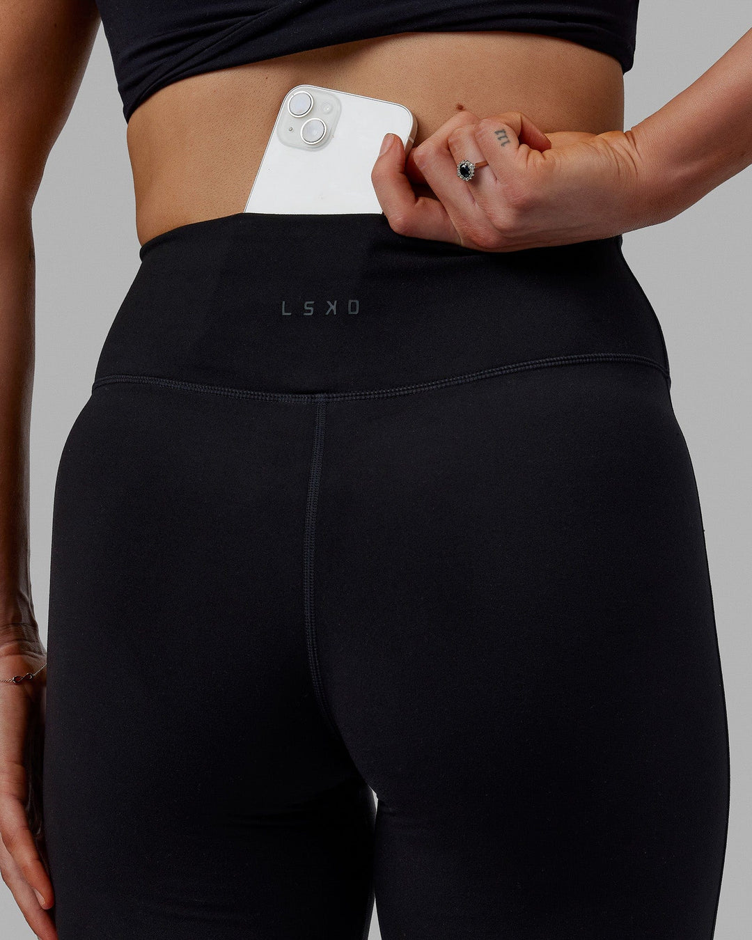 Fusion Ultra High-Rise Flared Tall Legging - Black