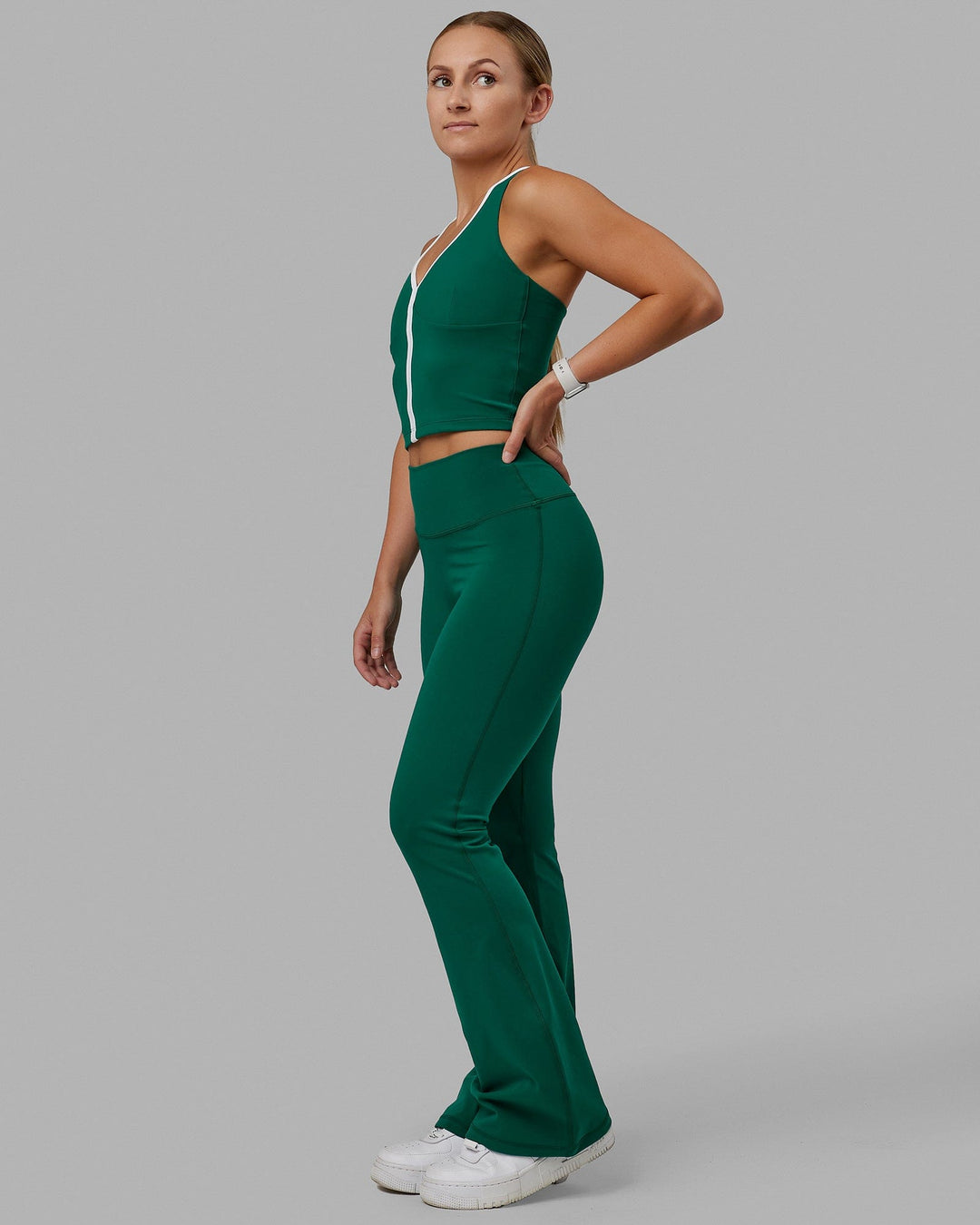 Everyday Flared Petite Leggings - Malachite