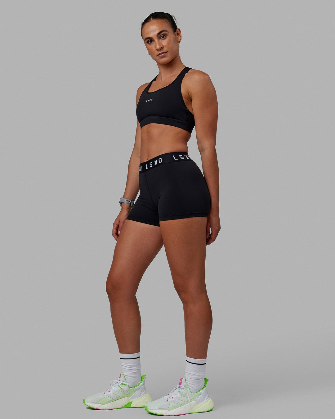 Extend X-Length Shorts - Black-White