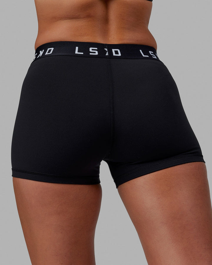 Extend X-Length Shorts - Black-White
