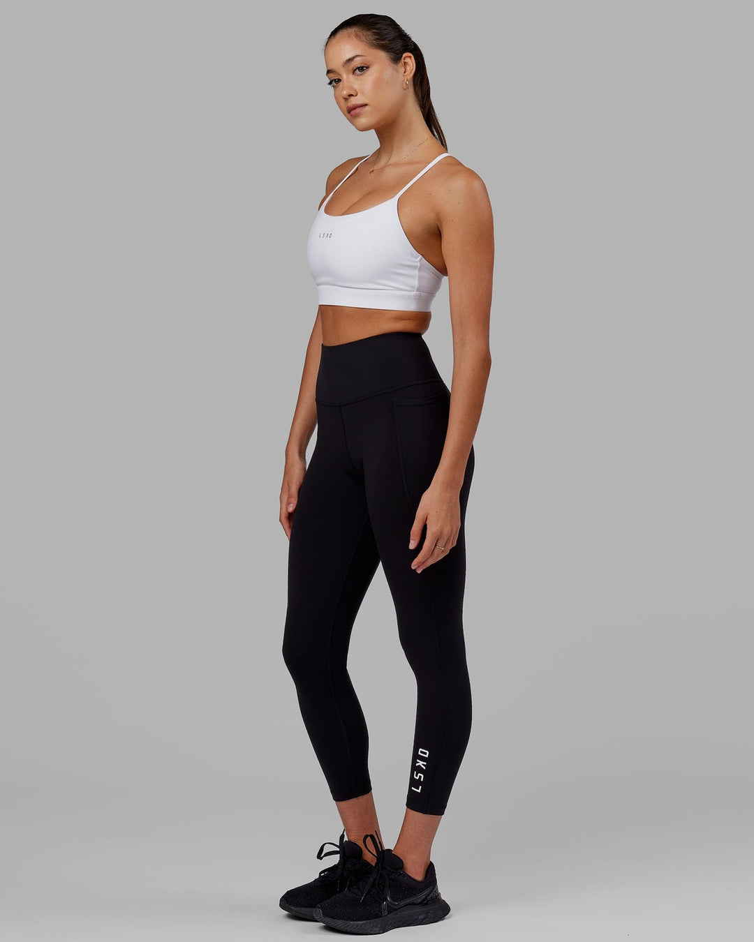 Flux 7/8 Length Leggings - Black