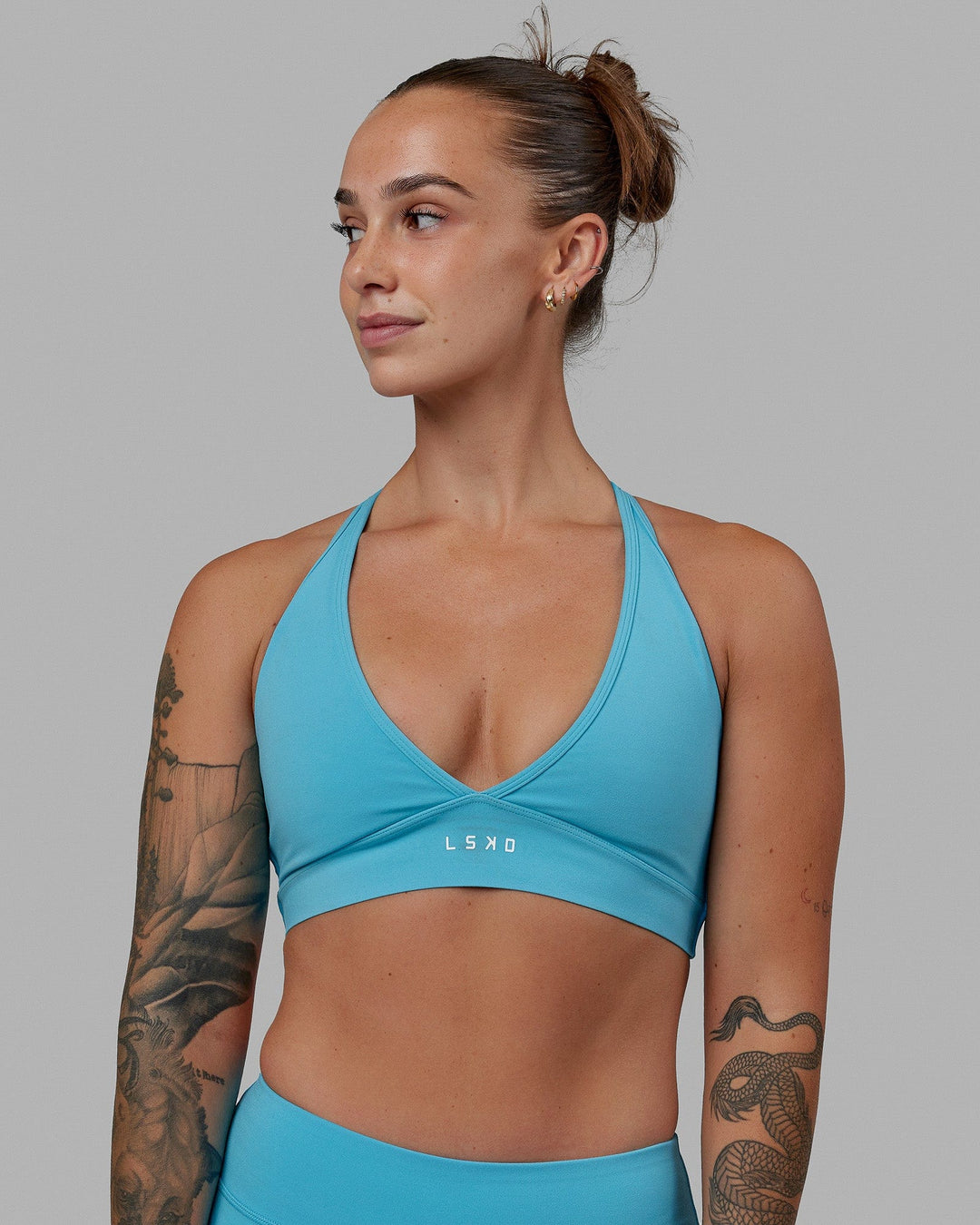 Stamina Form Sports Bra - Pacific Blue