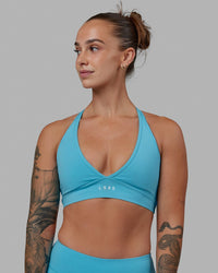 Stamina Form Sports Bra - Pacific Blue