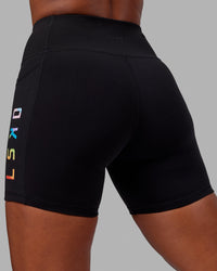 Rep Ultra High-Rise 6" Short Pockets - Pride-Black