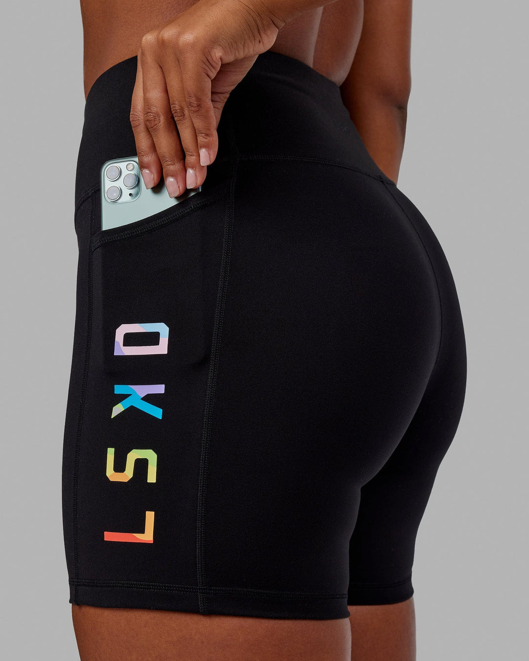 Rep Ultra High-Rise 6" Short Pockets - Pride-Black